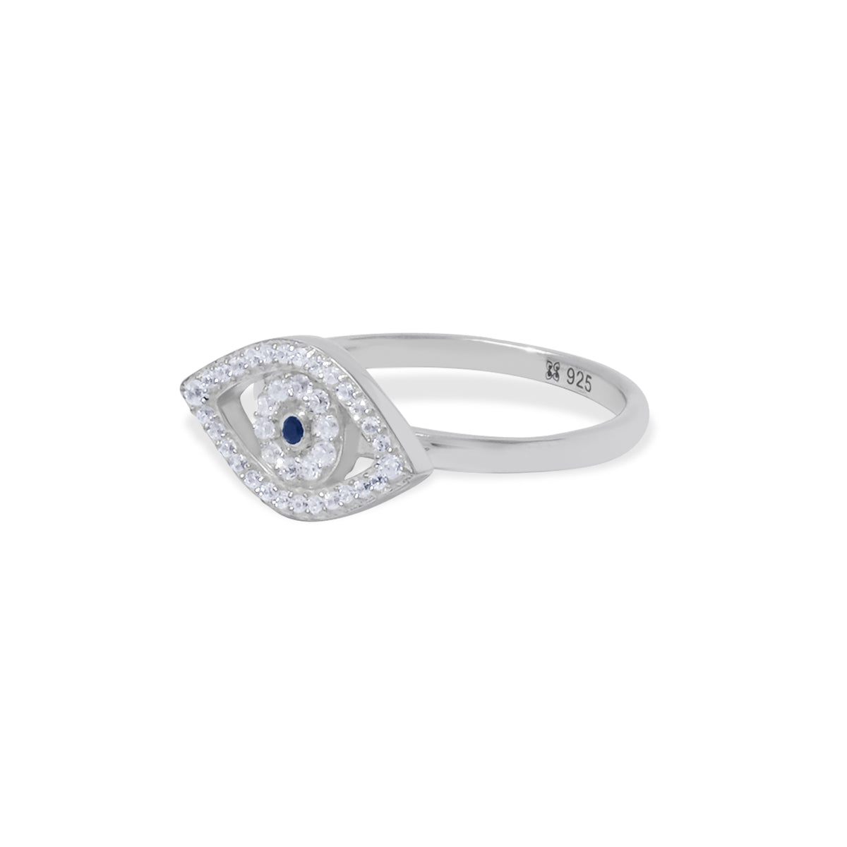 Cincin Cocktail Perak Koleksi Evil Eye Sterling Silver 925