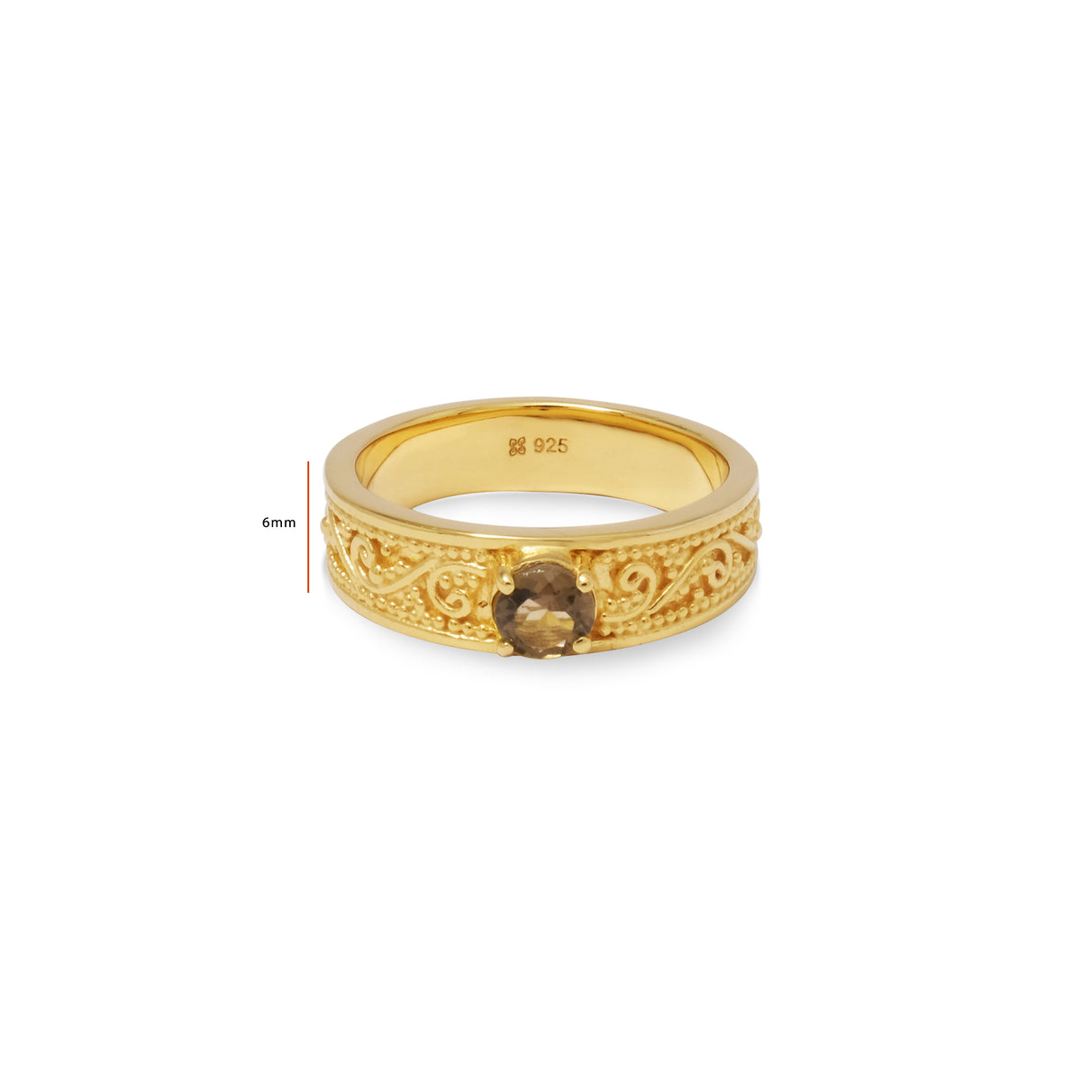 Cincin Cocktail Koleksi Mandala Sterling Silver 925