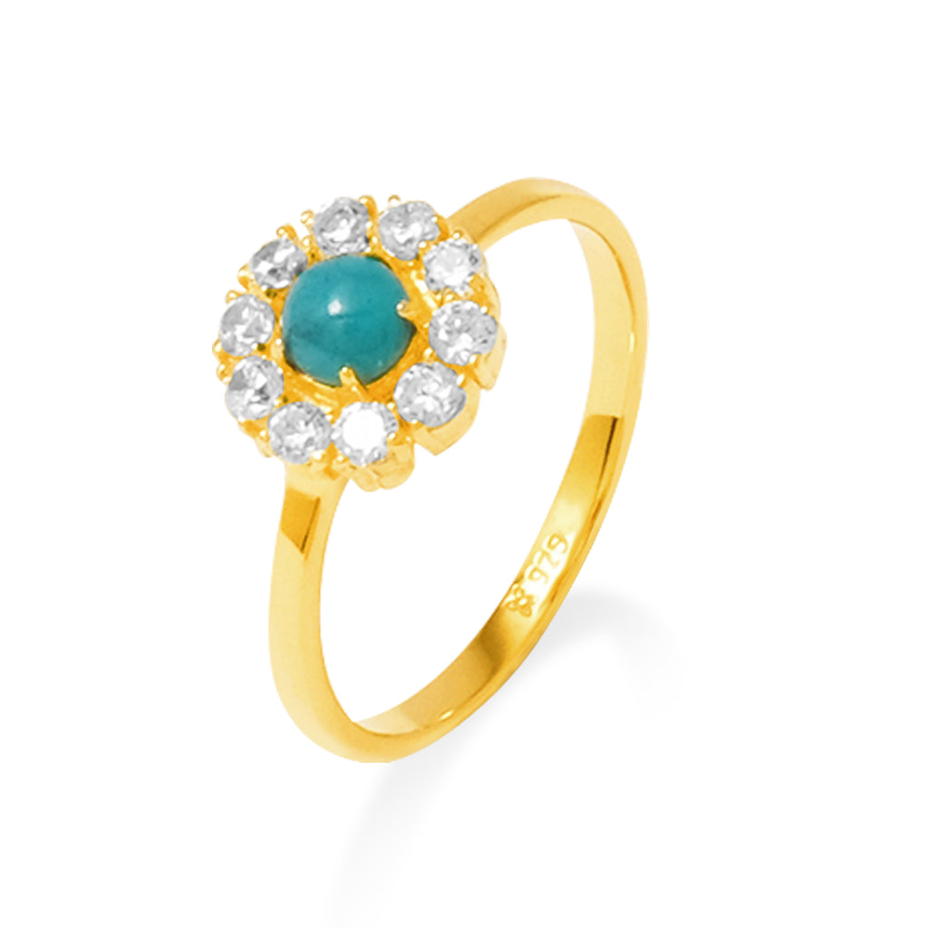 Cincin Flower Perak 925 Koleksi Azzura
