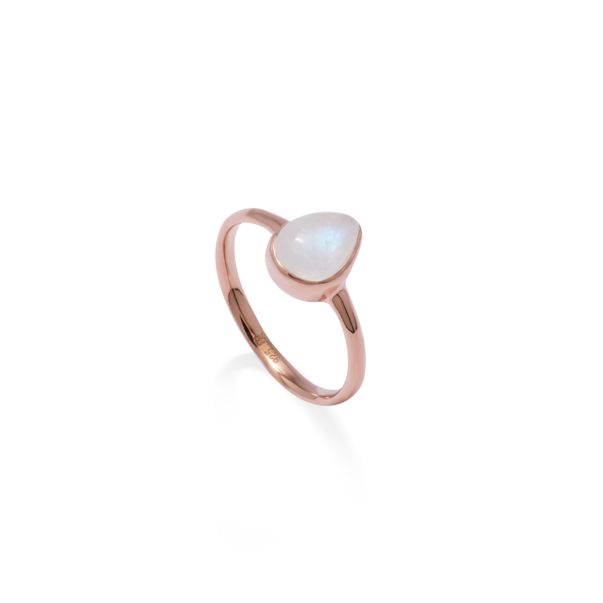 Cincin Teardrop Koleksi Serenity Perak 925