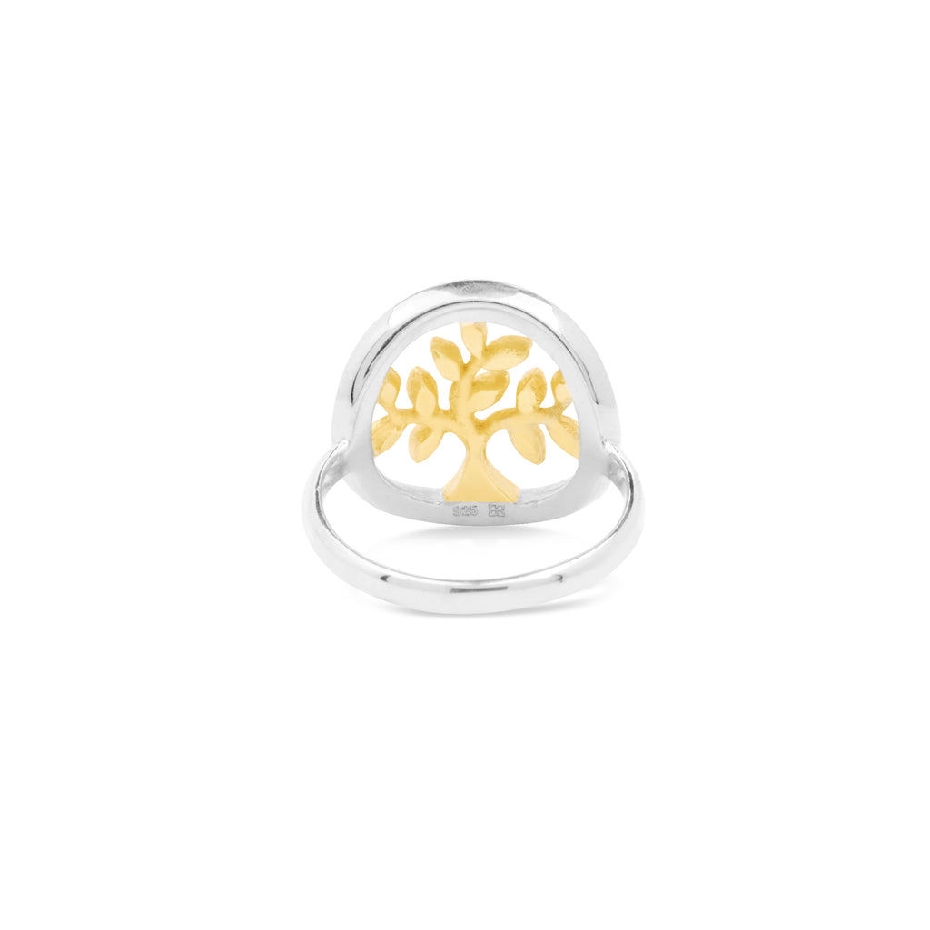 925 Sterling Silver Tree Of Life Ring