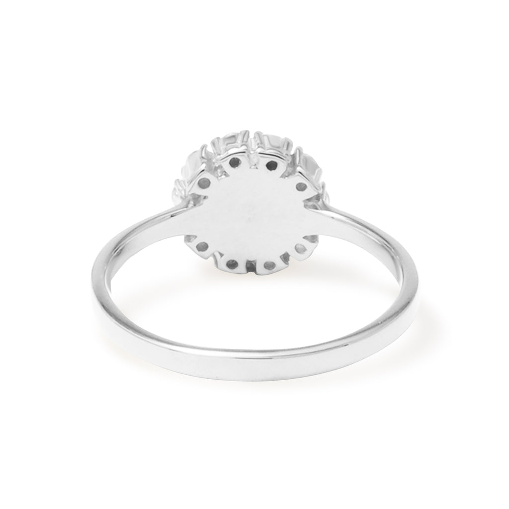 Cincin Flower Perak 925 Koleksi Azzura