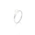 Lumine Pearl Sterling Silver 925 Adjustable Ring Collection