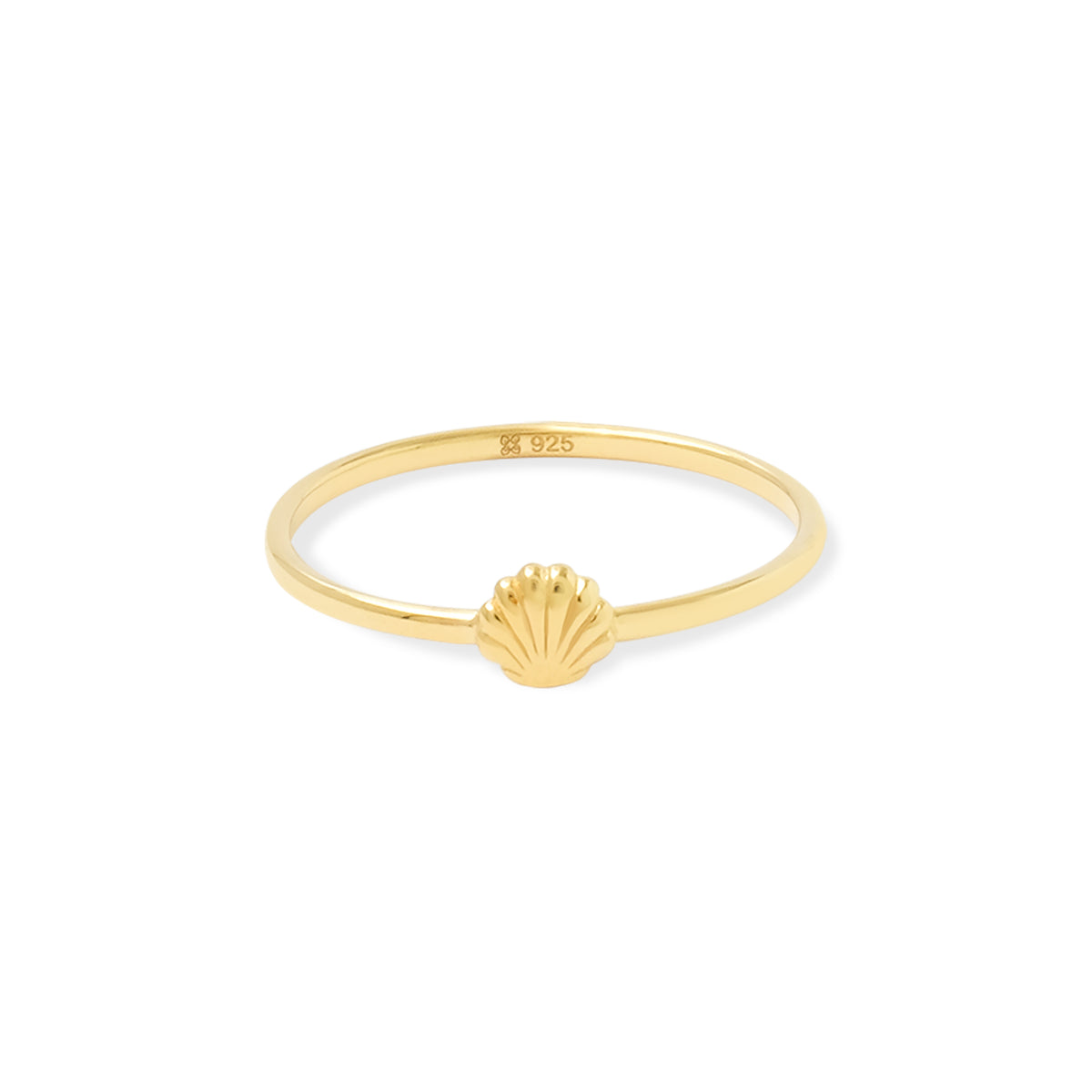 Cincin Koleksi Shell Sterling Silver 925