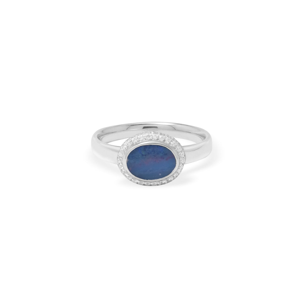 Cincin 1 Small Koleksi Opal Perak 925