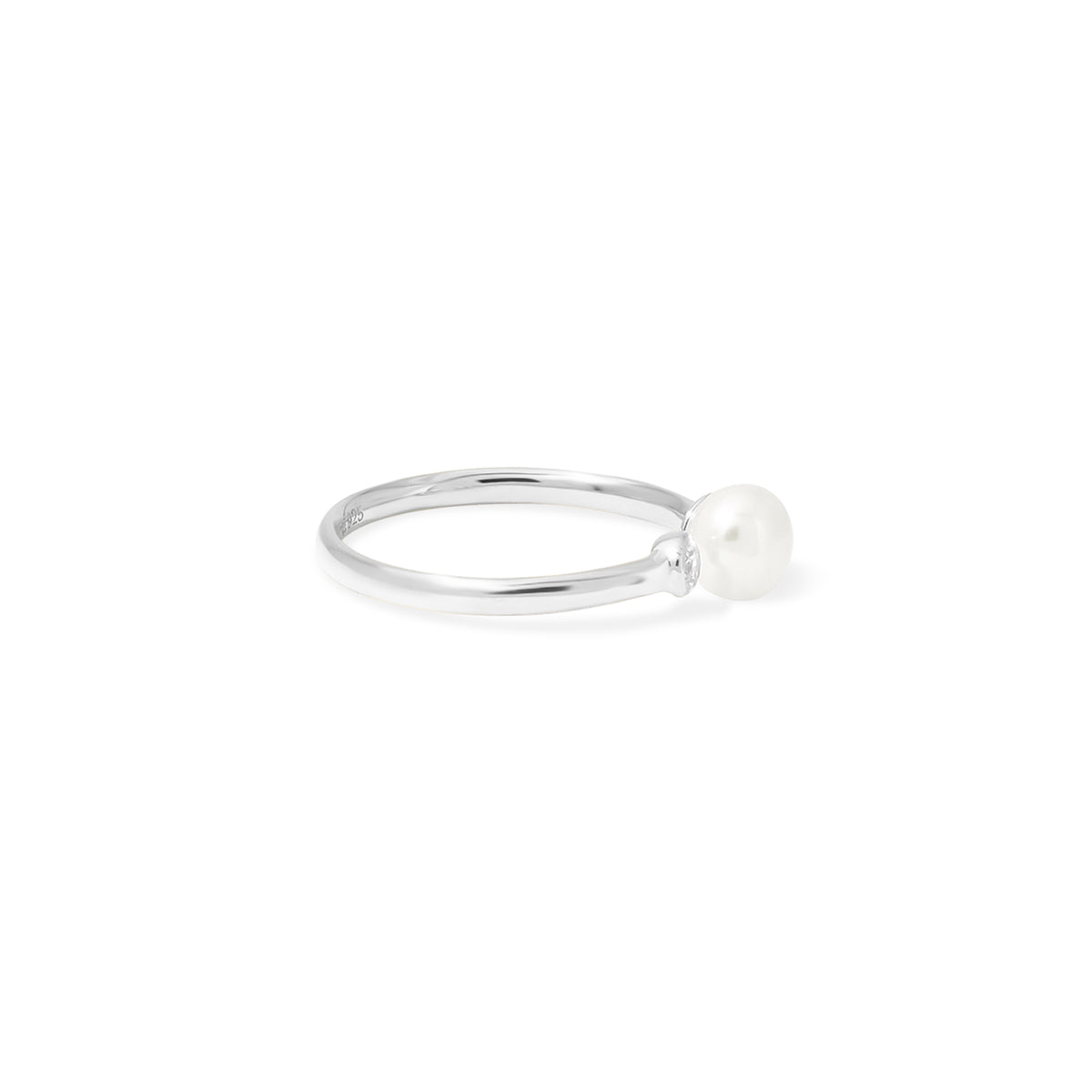 Lumine Pearl Sterling Silver 925 Adjustable Ring Collection