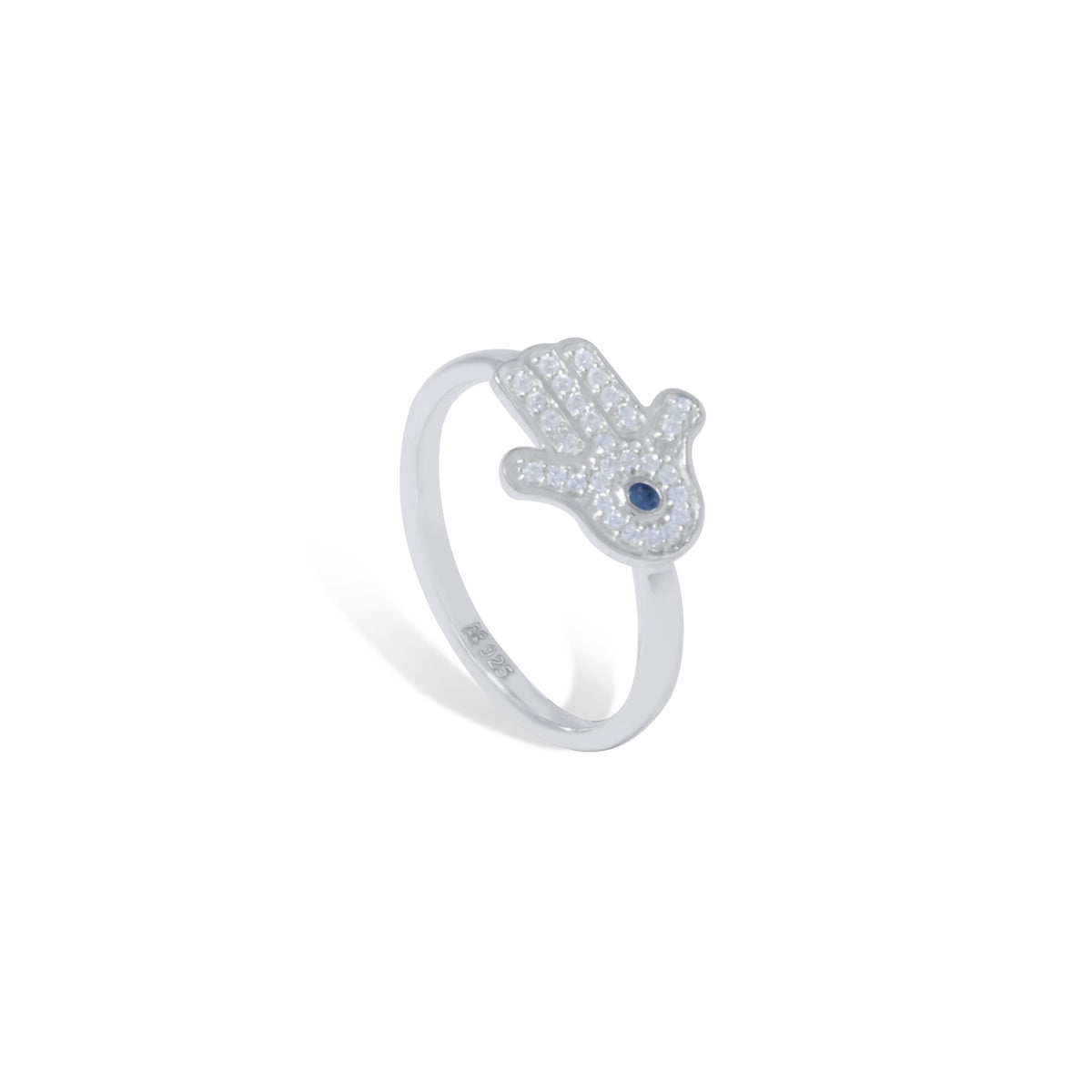 Ring 1 Silver Hamsa Collection 925 Sterling Silver