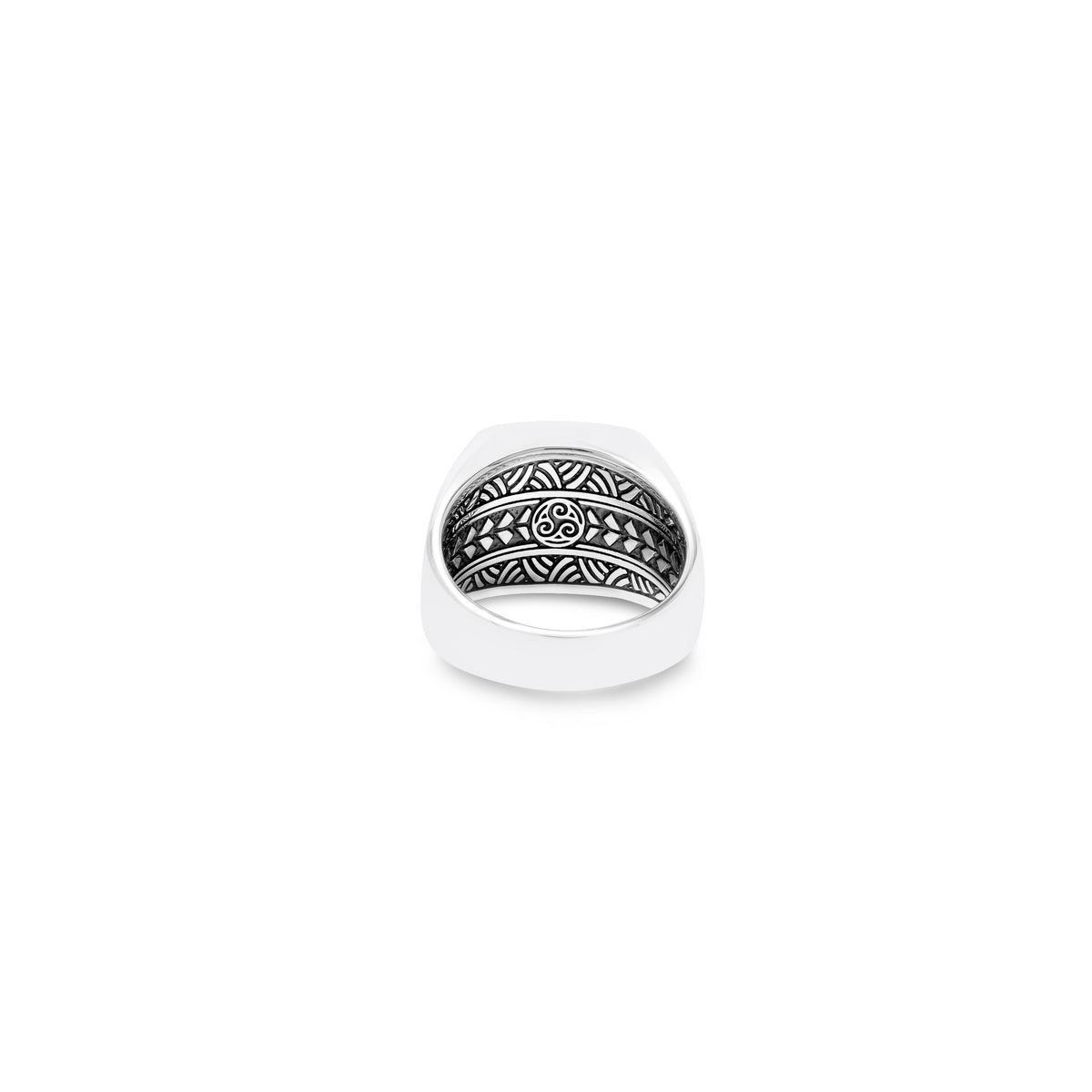 Cincin Signet Besar Maori Angitu Sterling Silver 925