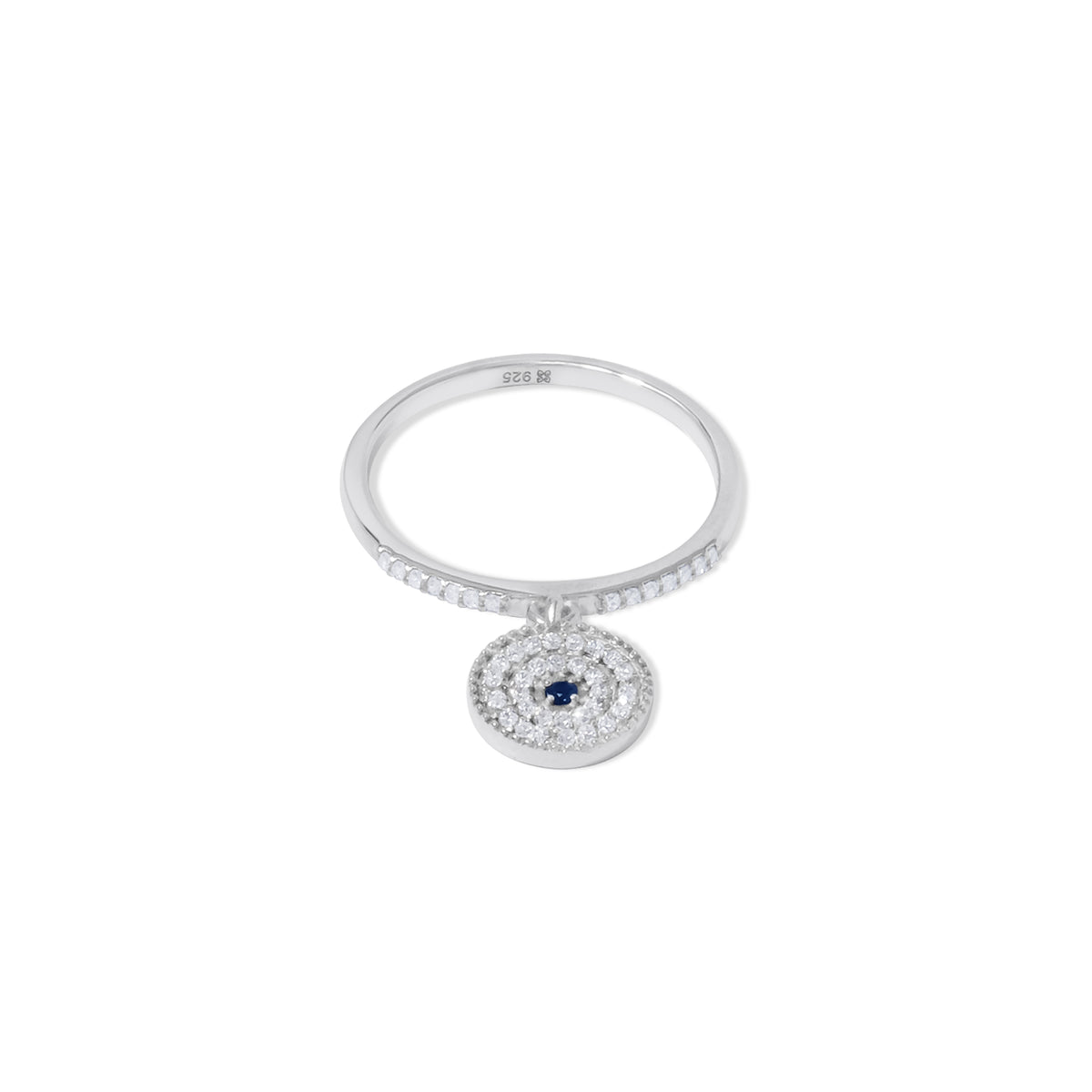 Cincin Hanging Perak Koleksi Evil Eye Sterling Silver 925