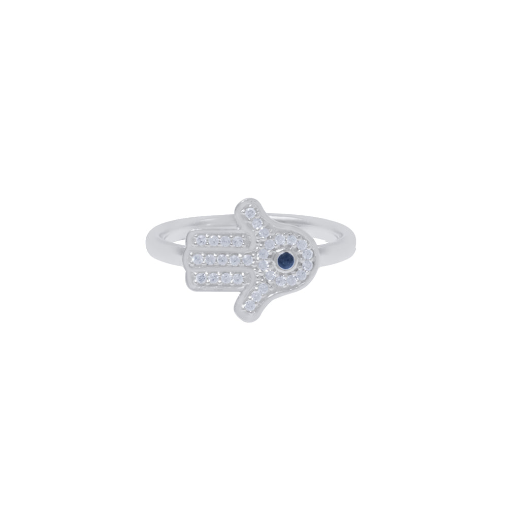 Cincin 1 Perak Koleksi Hamsa Sterling Silver 925