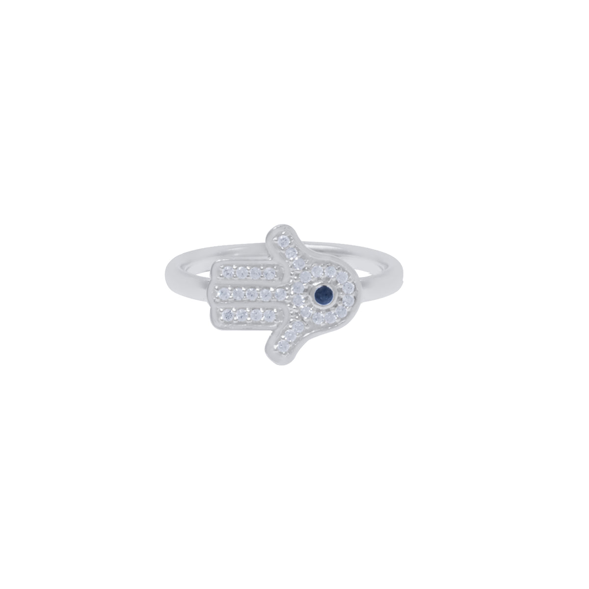 Ring 1 Silver Hamsa Collection 925 Sterling Silver