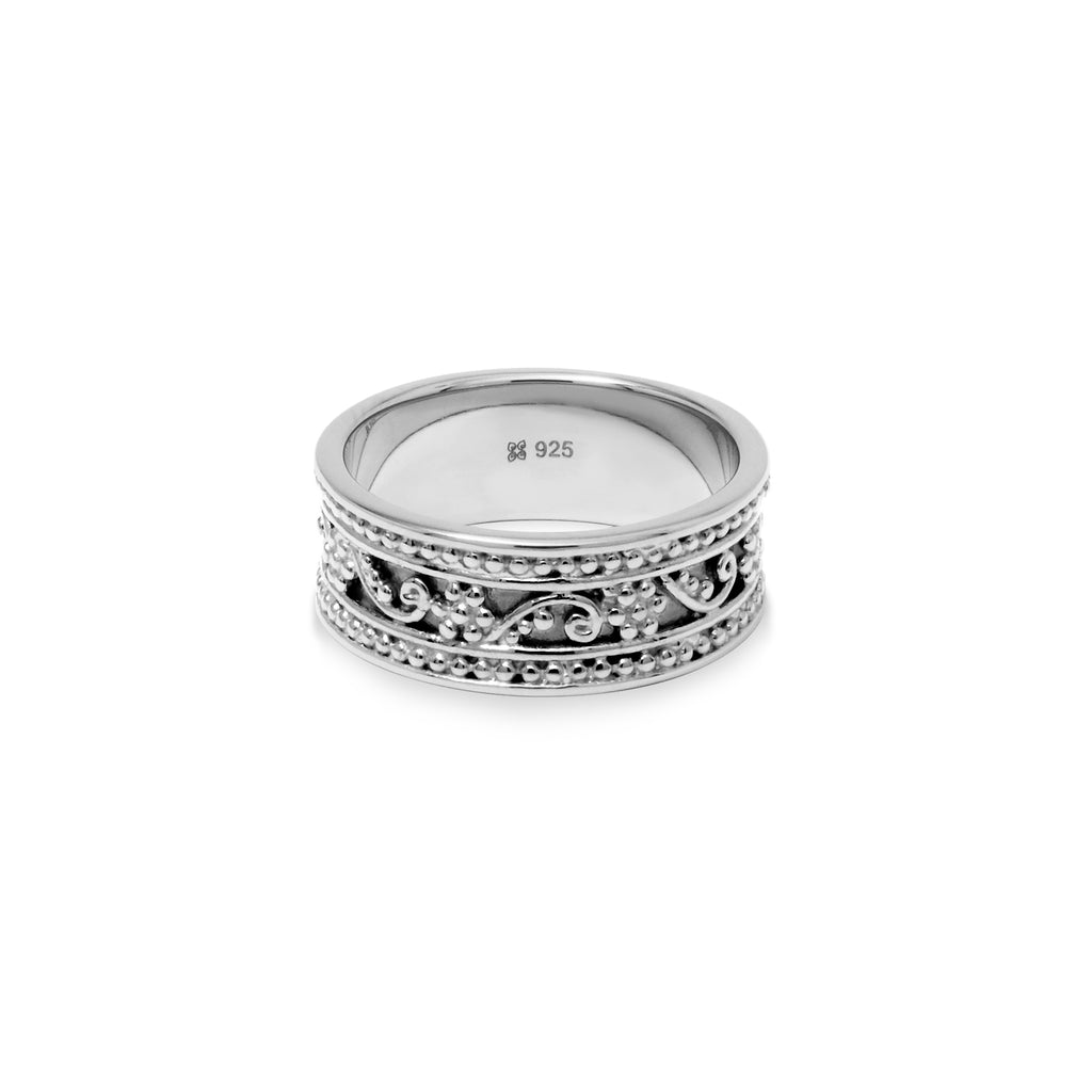 Cincin Koleksi Mandala Sterling Silver 925