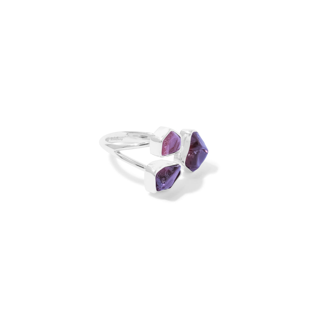 2 Pristine Chakra 925 Sterling Silver Rings