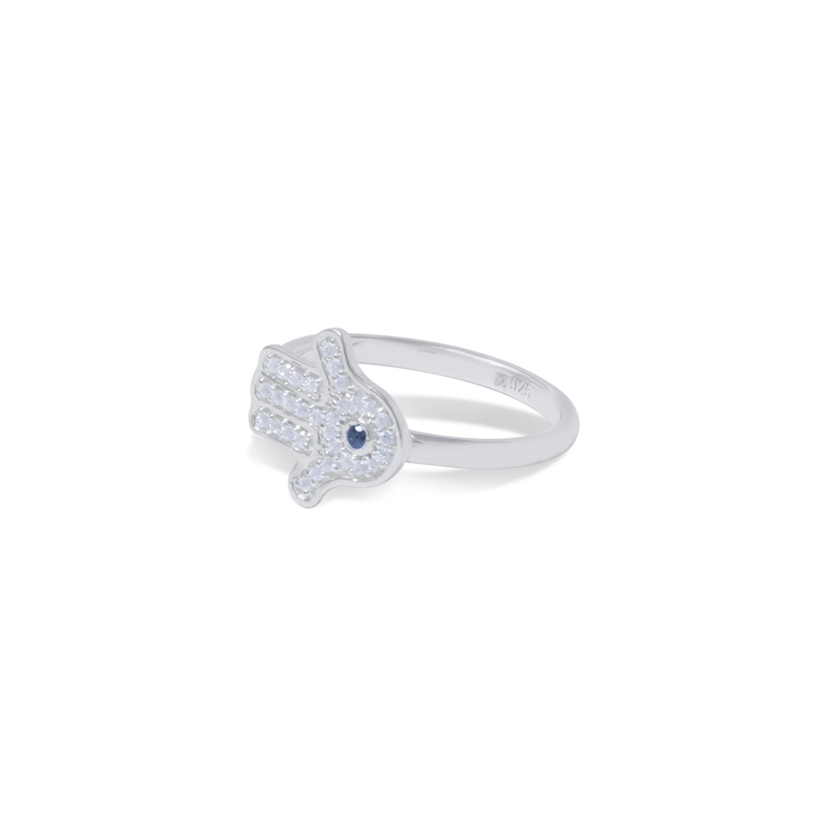 Ring 1 Silver Hamsa Collection 925 Sterling Silver