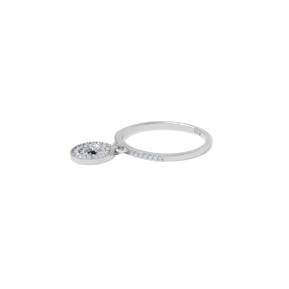 Cincin Hanging Perak Koleksi Evil Eye Sterling Silver 925