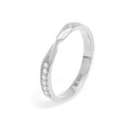 Cincin Couple Pave Band Perak 925 Koleksi Amoria