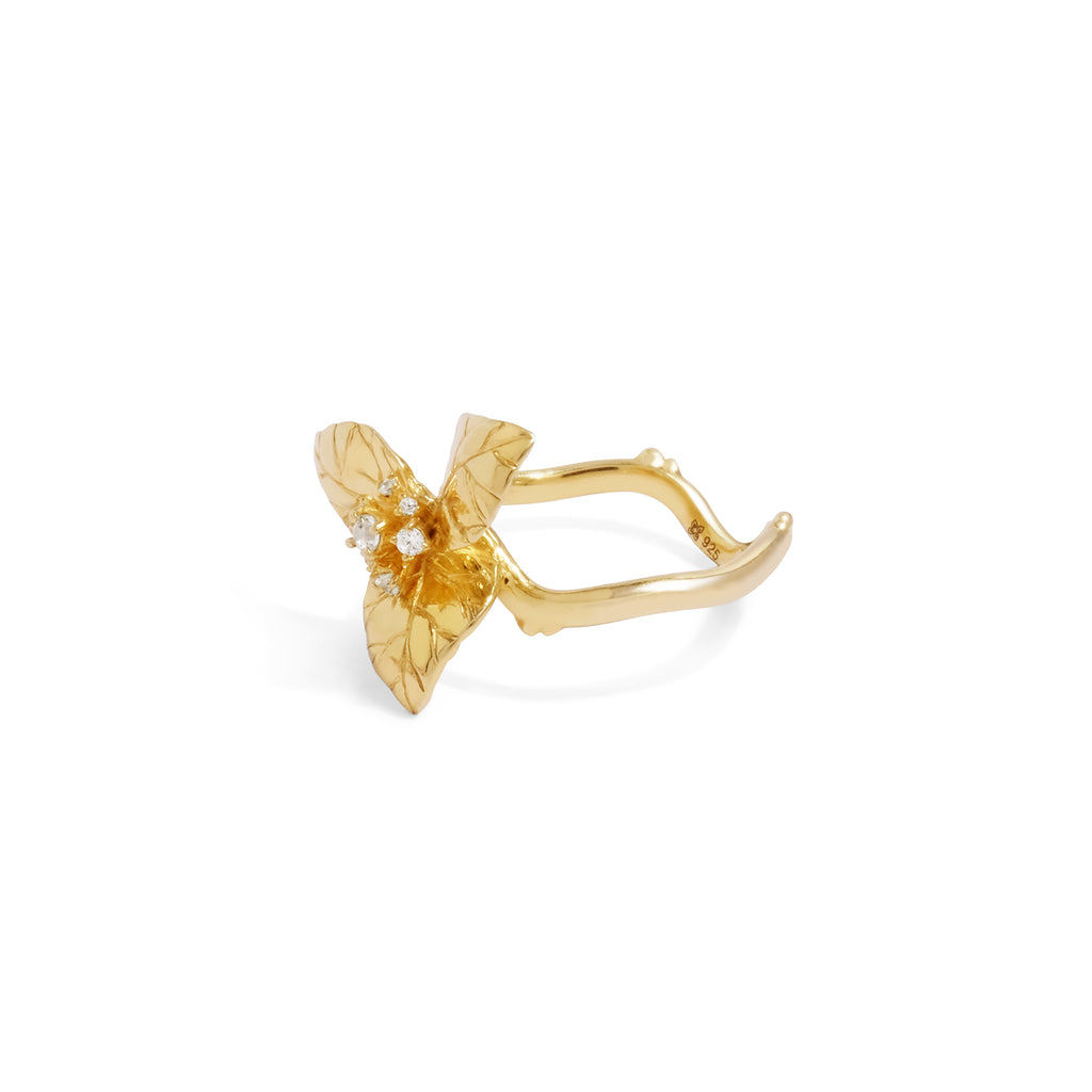 Cincin Perak 925 Koleksi Bougenville