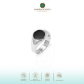 Cincin Round Small Perak 925 Koleksi Noir