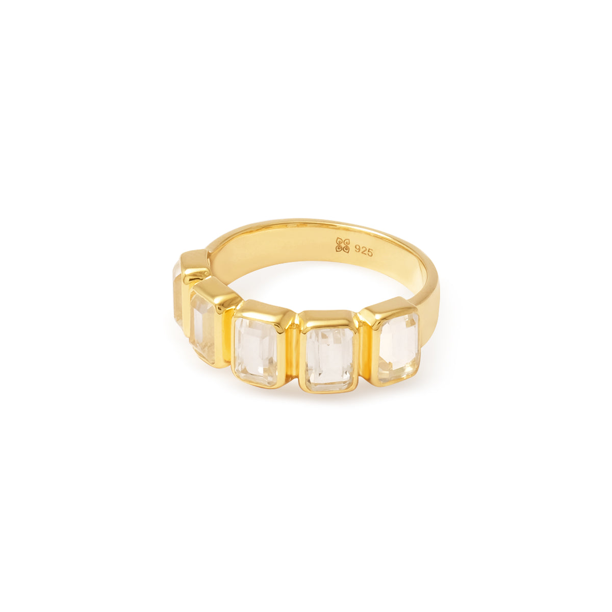 Cincin 5 Perak 925 Koleksi Brillo