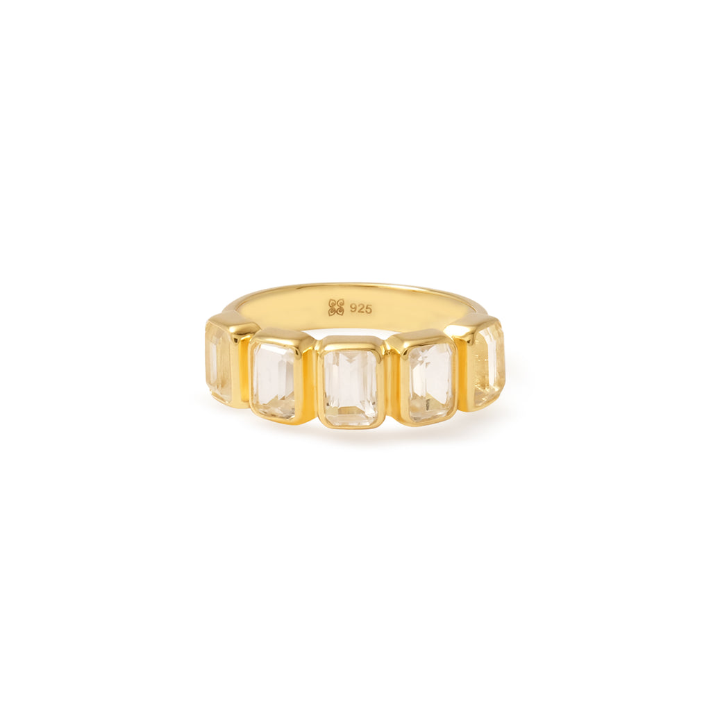 Cincin 5 Perak 925 Koleksi Brillo