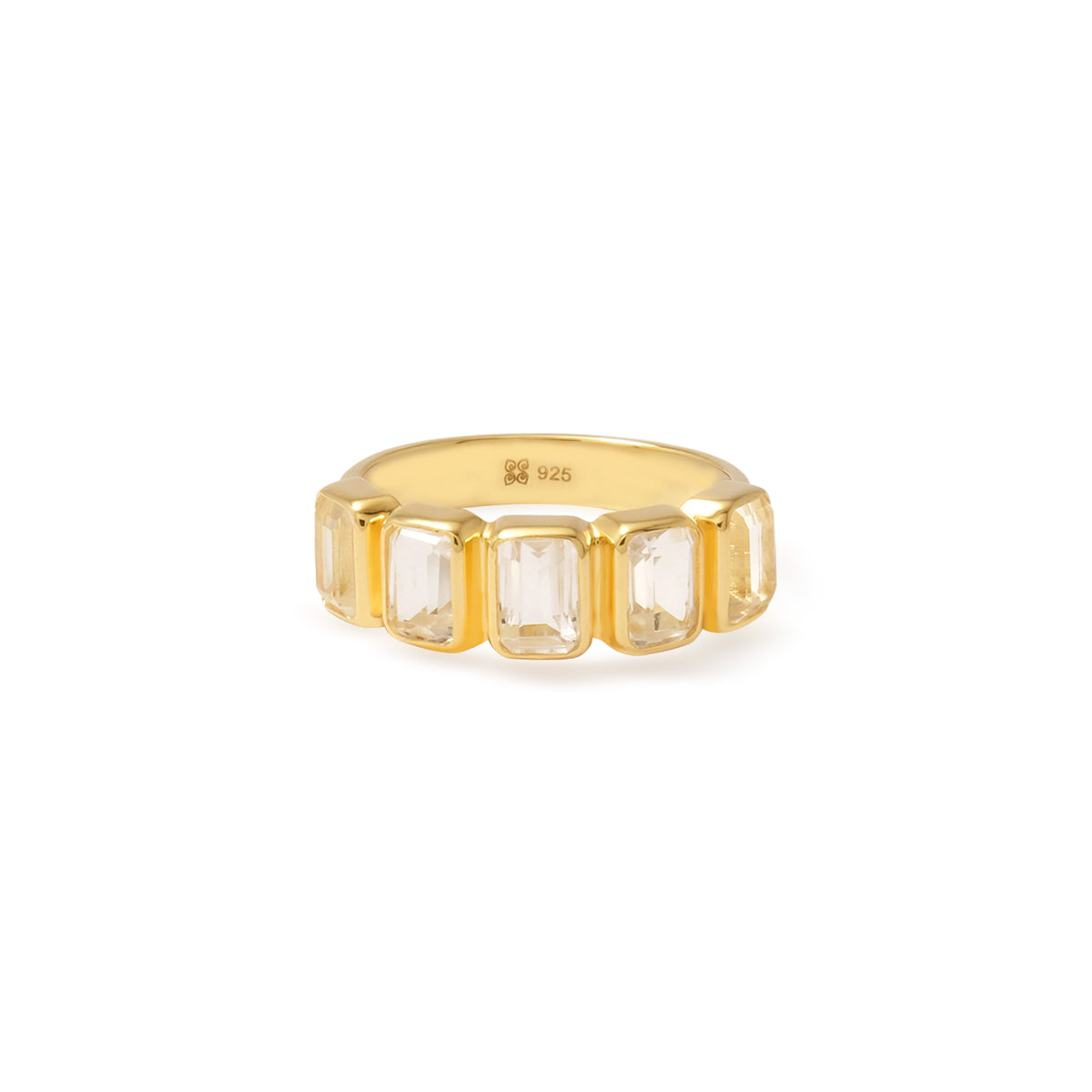 Cincin 5 Perak 925 Koleksi Brillo