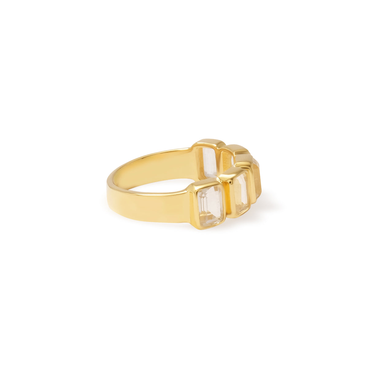 Cincin 5 Perak 925 Koleksi Brillo