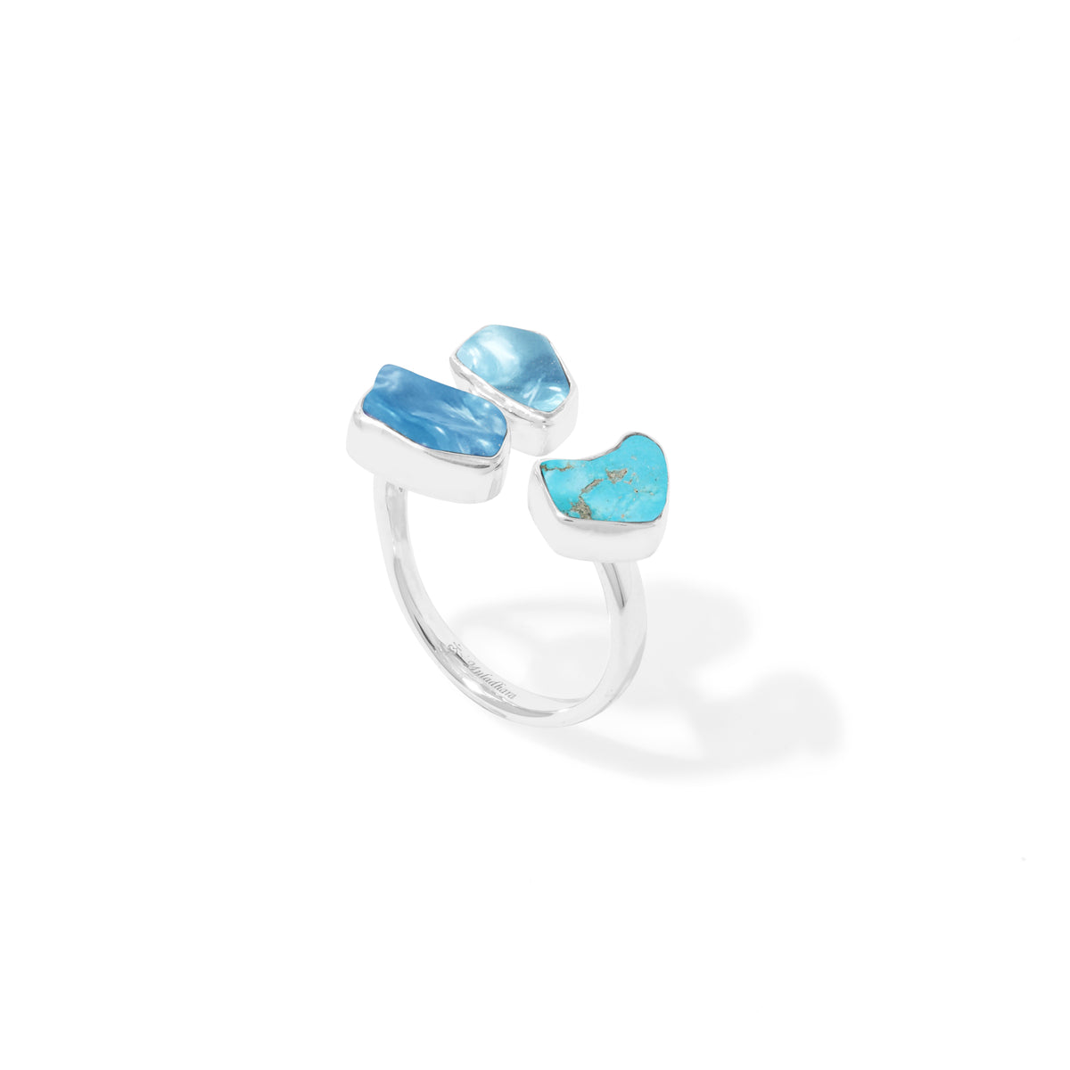 Cincin 2 Koleksi Pristine Chakra Perak 925