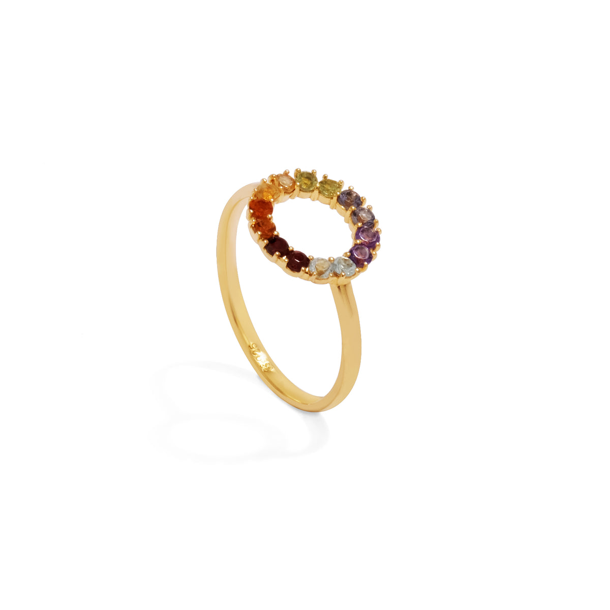 Cincin Perak Halo Chakra Sterling Silver 925