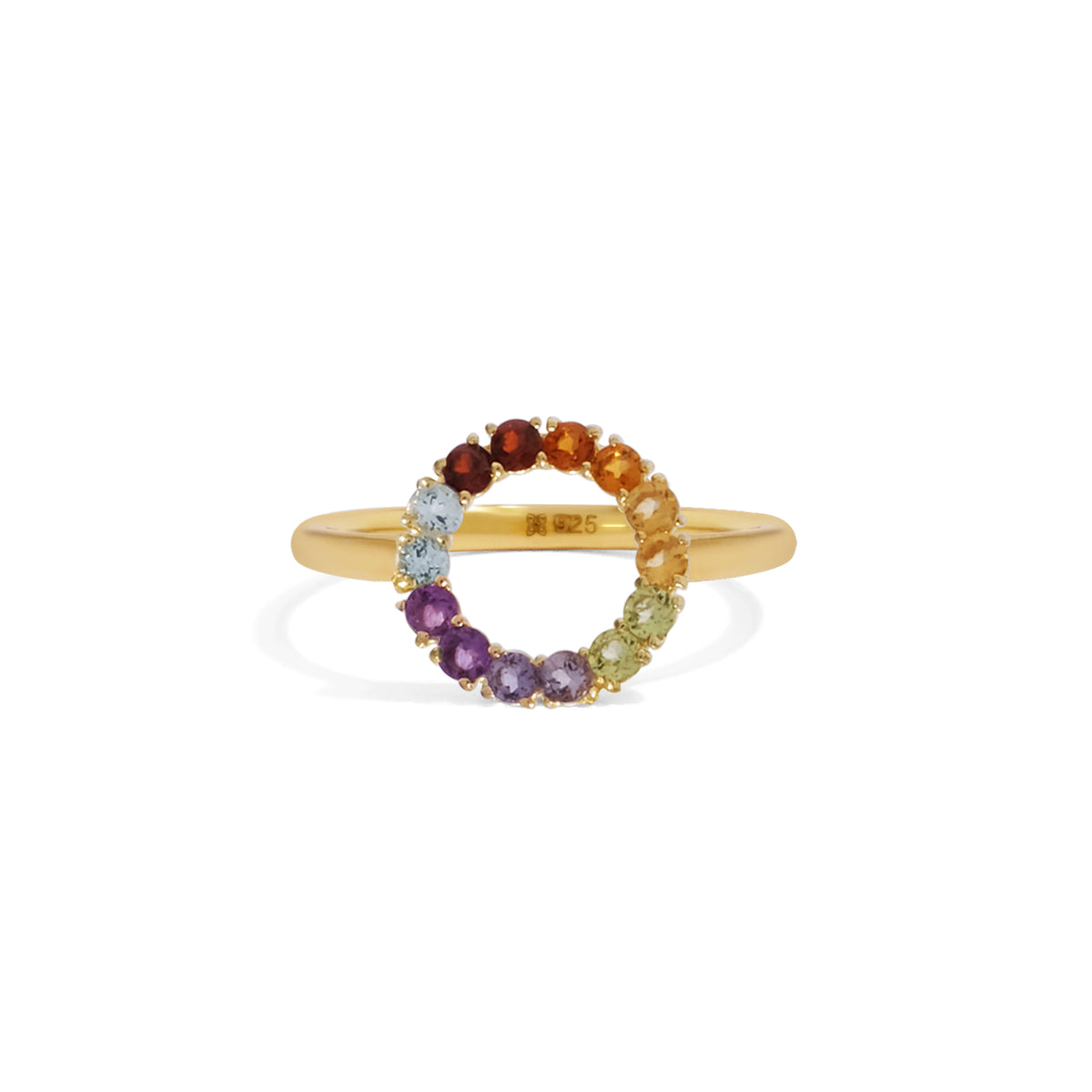 Cincin Perak Halo Chakra Sterling Silver 925