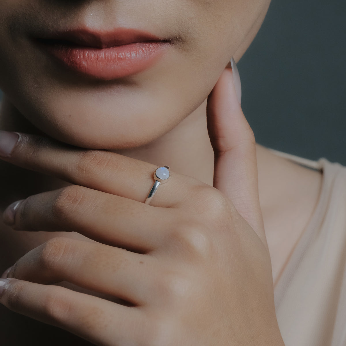 Cincin Round Koleksi Serenity Perak 925