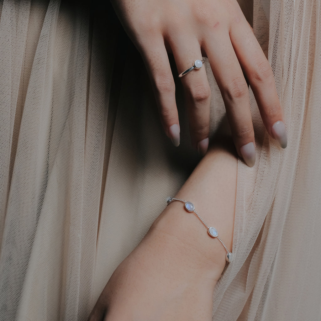 Gelang Round Koleksi Serenity Perak 925