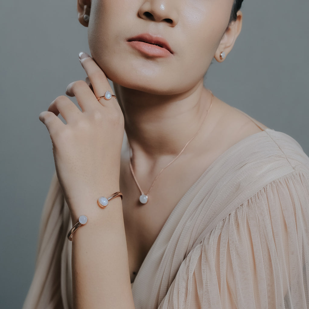 Cincin Round Koleksi Serenity Perak 925