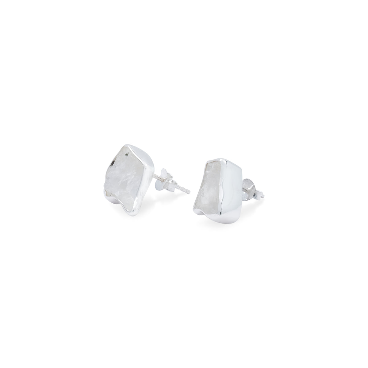 Women's Pristine Collection 925 Silver Stud Earrings