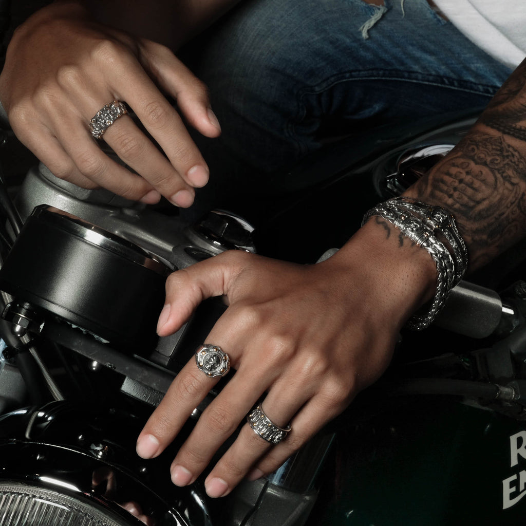 925 Silver Trunyan Signet Ring