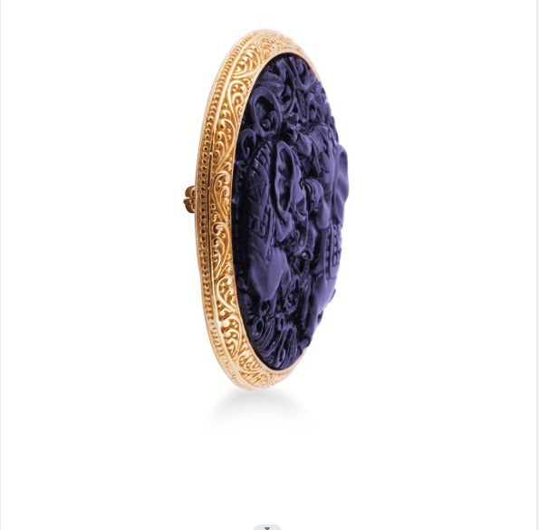 Bros Perak Koleksi Gajah Sterling Silver 925 Gold Plated