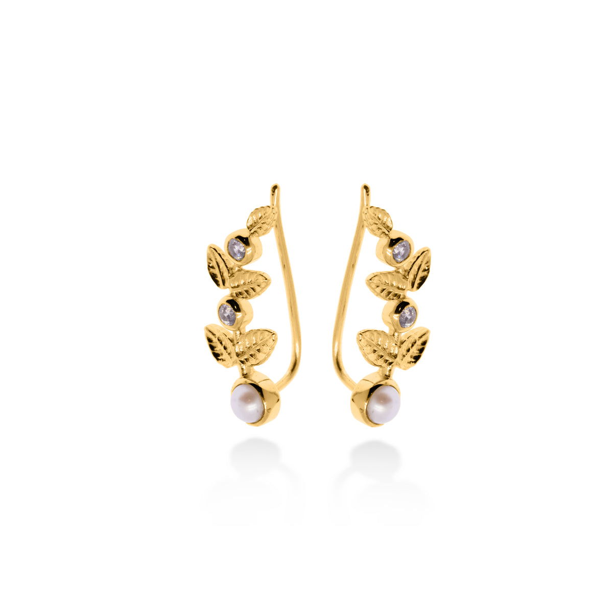 Anting Ear Climber Perak 925 Koleksi Goddes