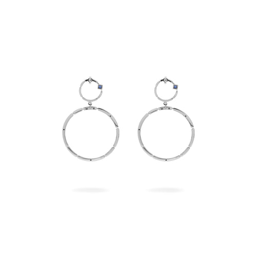 Anting Perak 925 Koleksi Aeon Permata Iolite