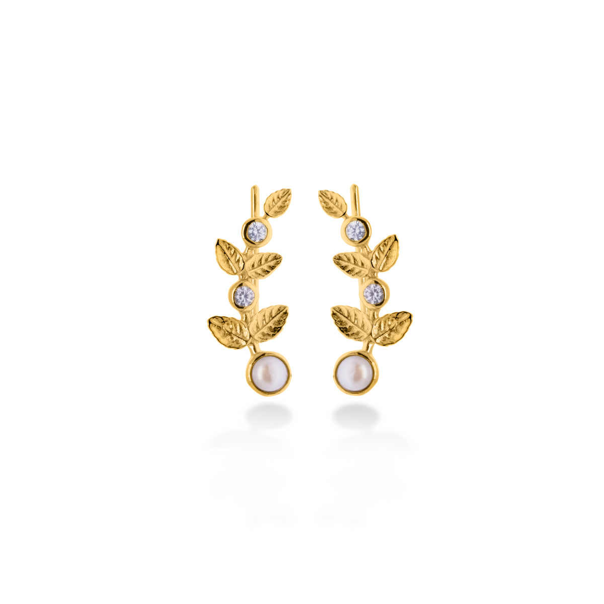 Anting Ear Climber Perak 925 Koleksi Goddes