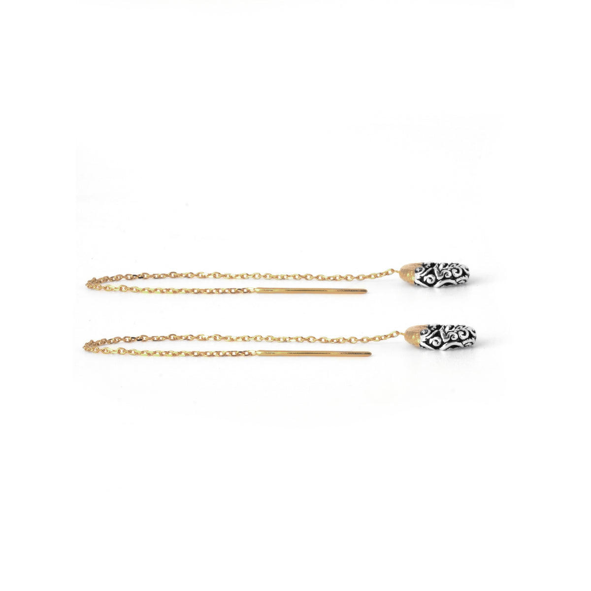 Anting Threader Kecil Perak 925 Koleksi Ayung