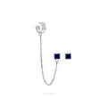 Anting Earcuff Perak 925 Koleksi Aeon Permata Iolite