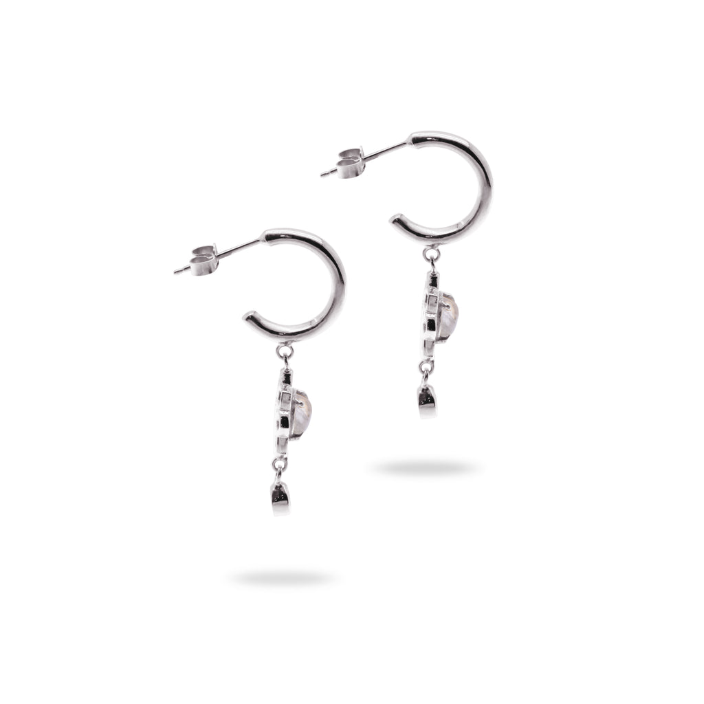 Moonstone Sterling Silver 925 Stud Earrings Collection