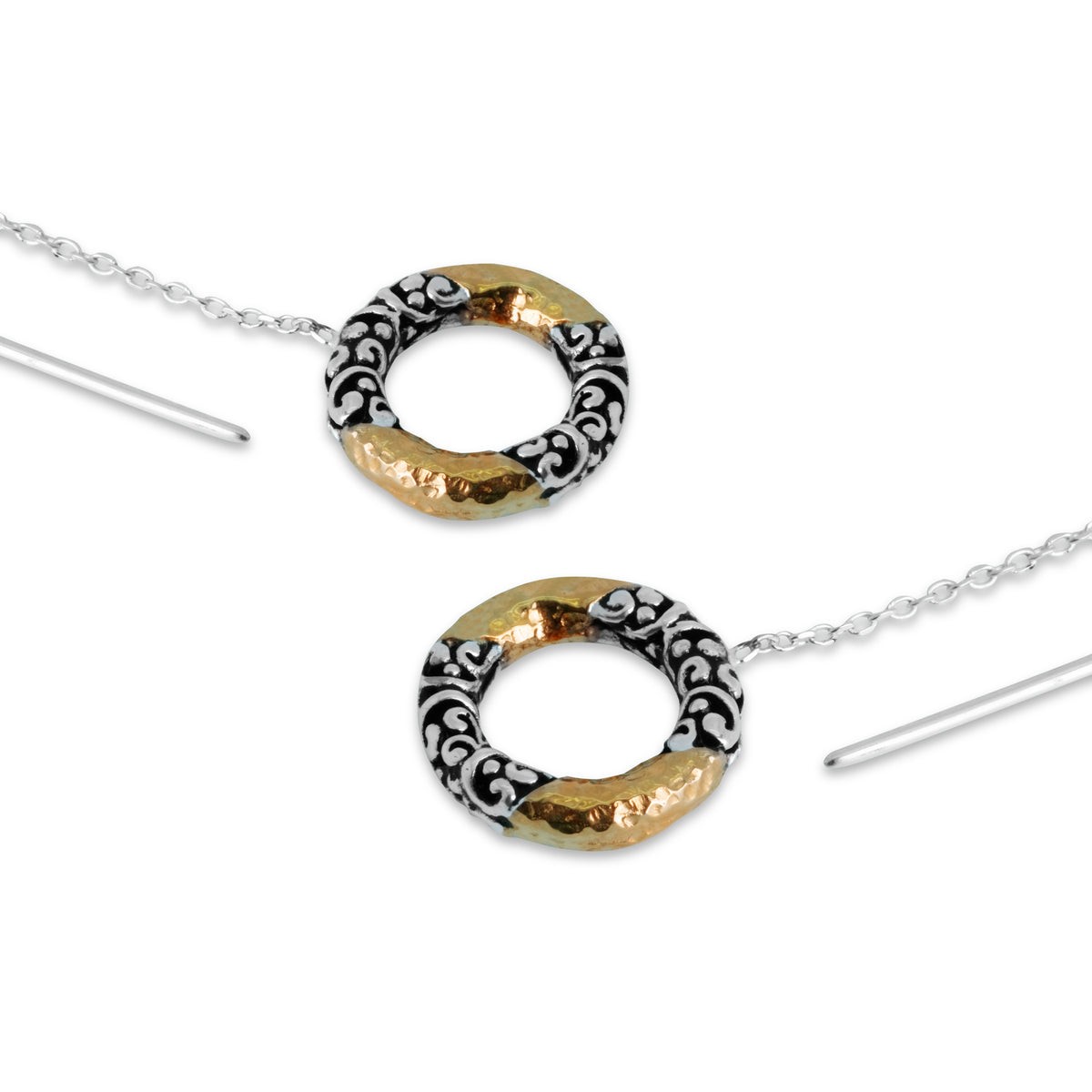 Anting Threader Besar Perak 925 Koleksi Ayung