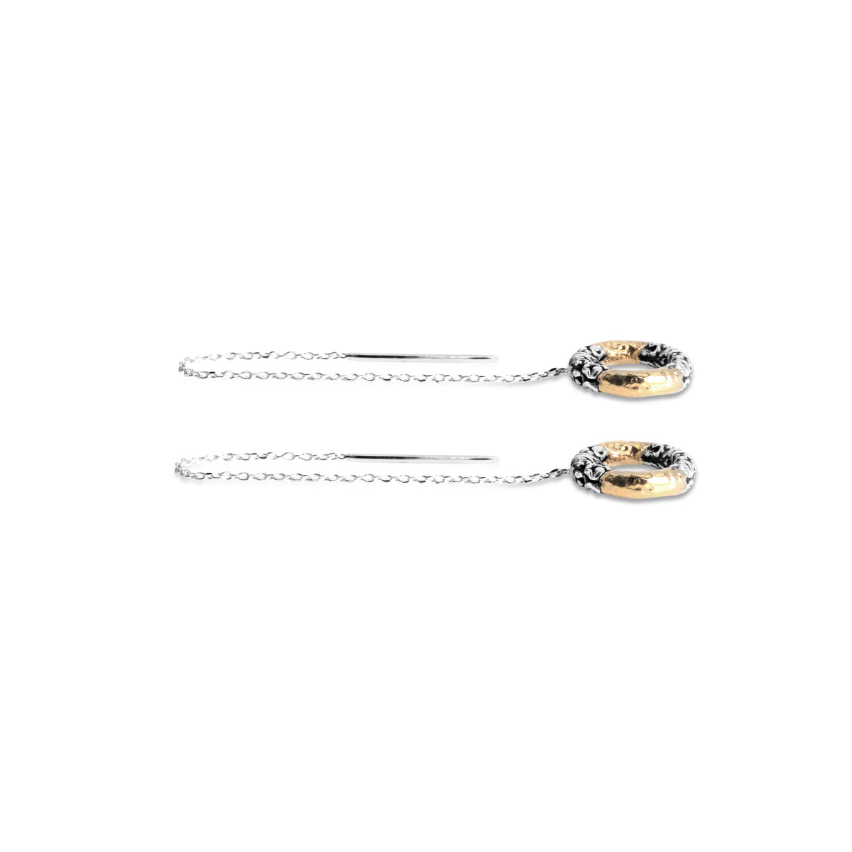 Anting Threader Besar Perak 925 Koleksi Ayung