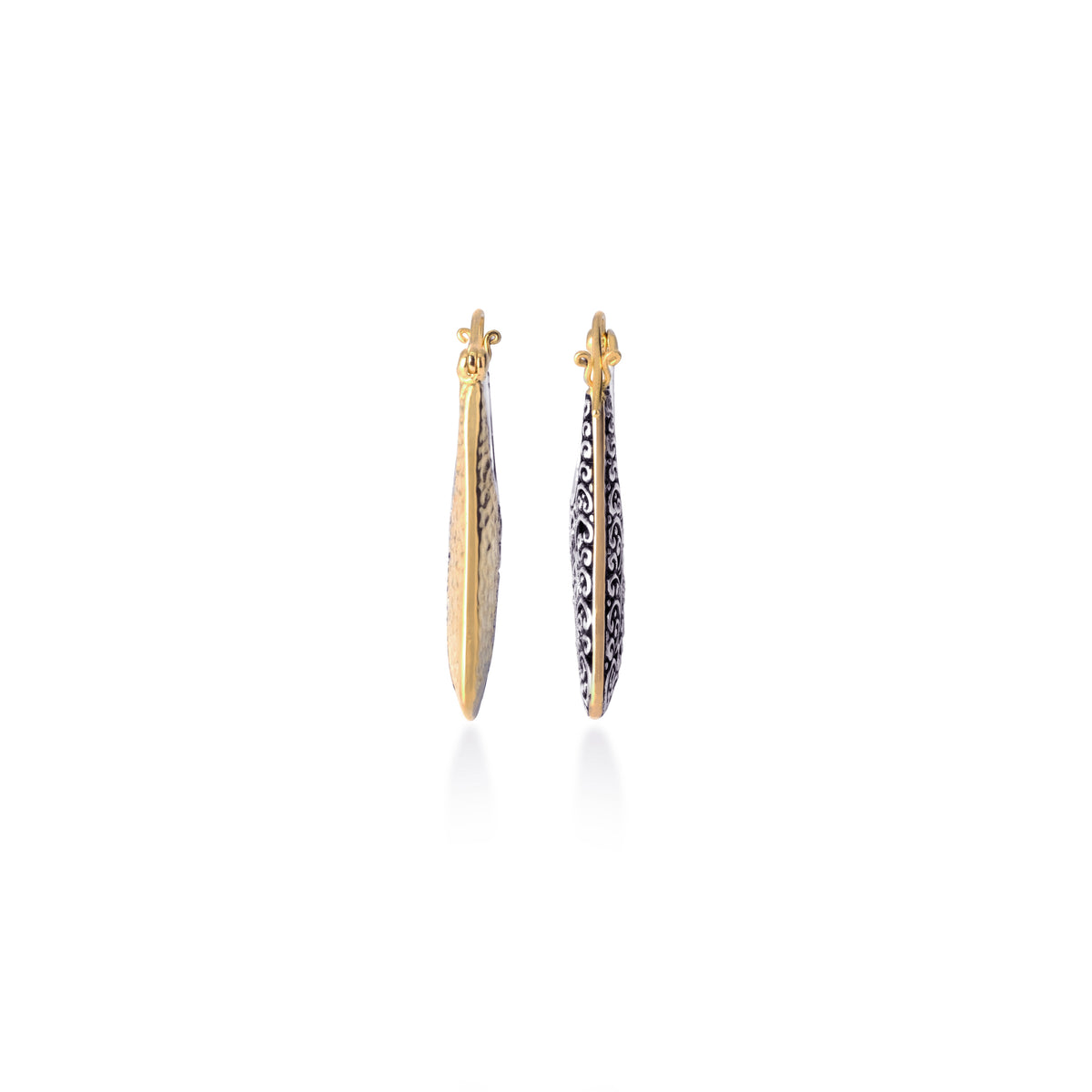 Anting Hoop Besar Perak 925  Koleksi Ayung