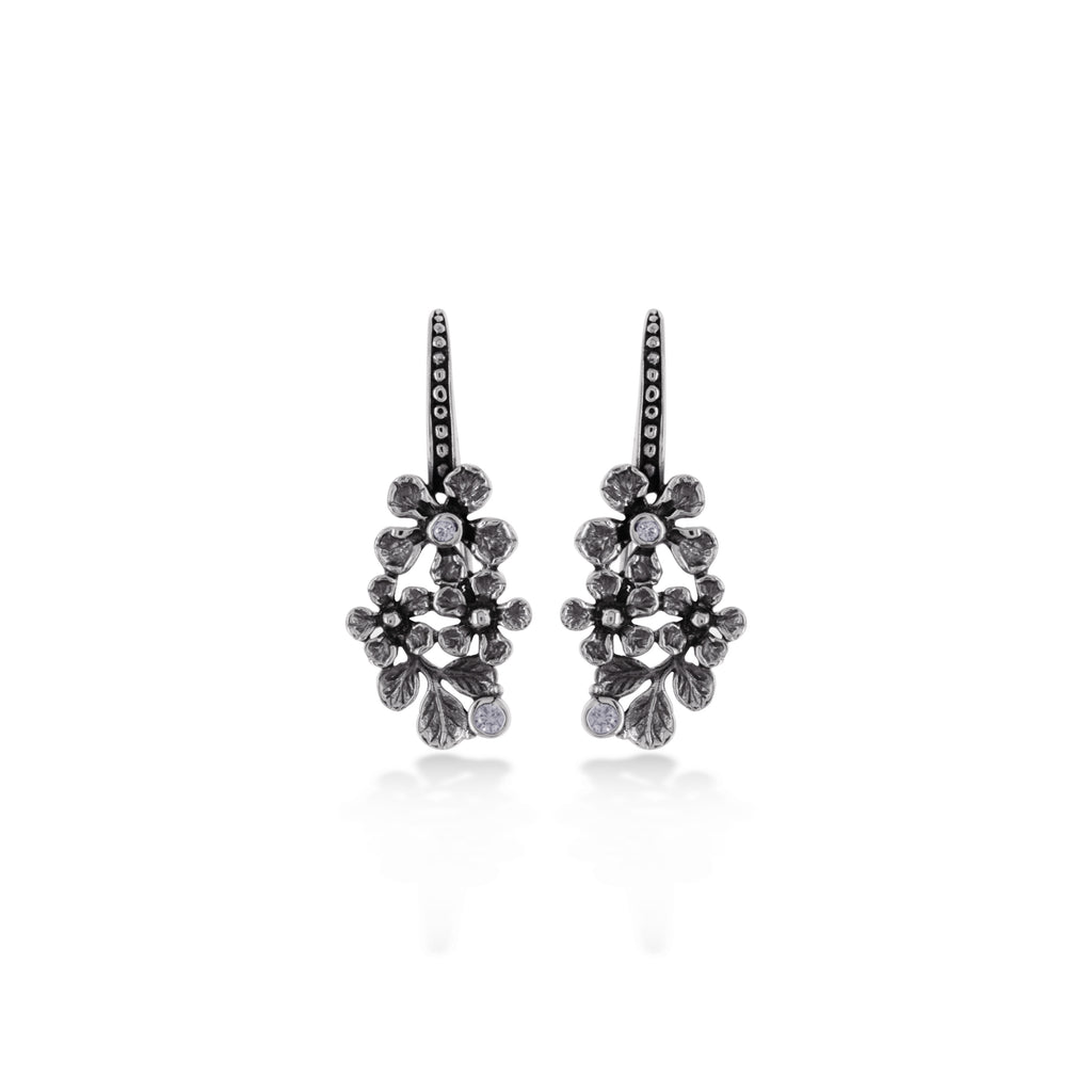 Anting Dangling Perak 925 Koleksi Flamboyan