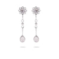 Anting Teardrop Perak Koleksi Moonstone Sterling Silver 925