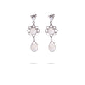 Anting Dangling Perak Koleksi Moonstone Sterling Silver 925