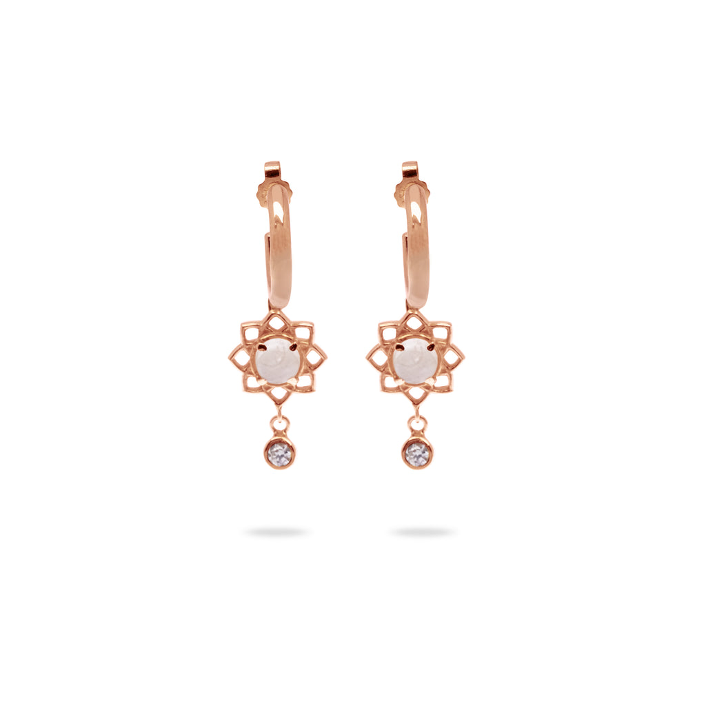 Moonstone Sterling Silver 925 Stud Earrings Collection