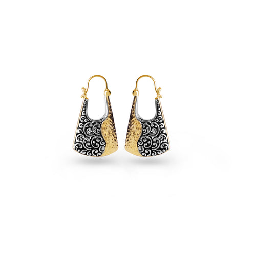 Small Hoop Earrings 925 Silver Ayung Collection