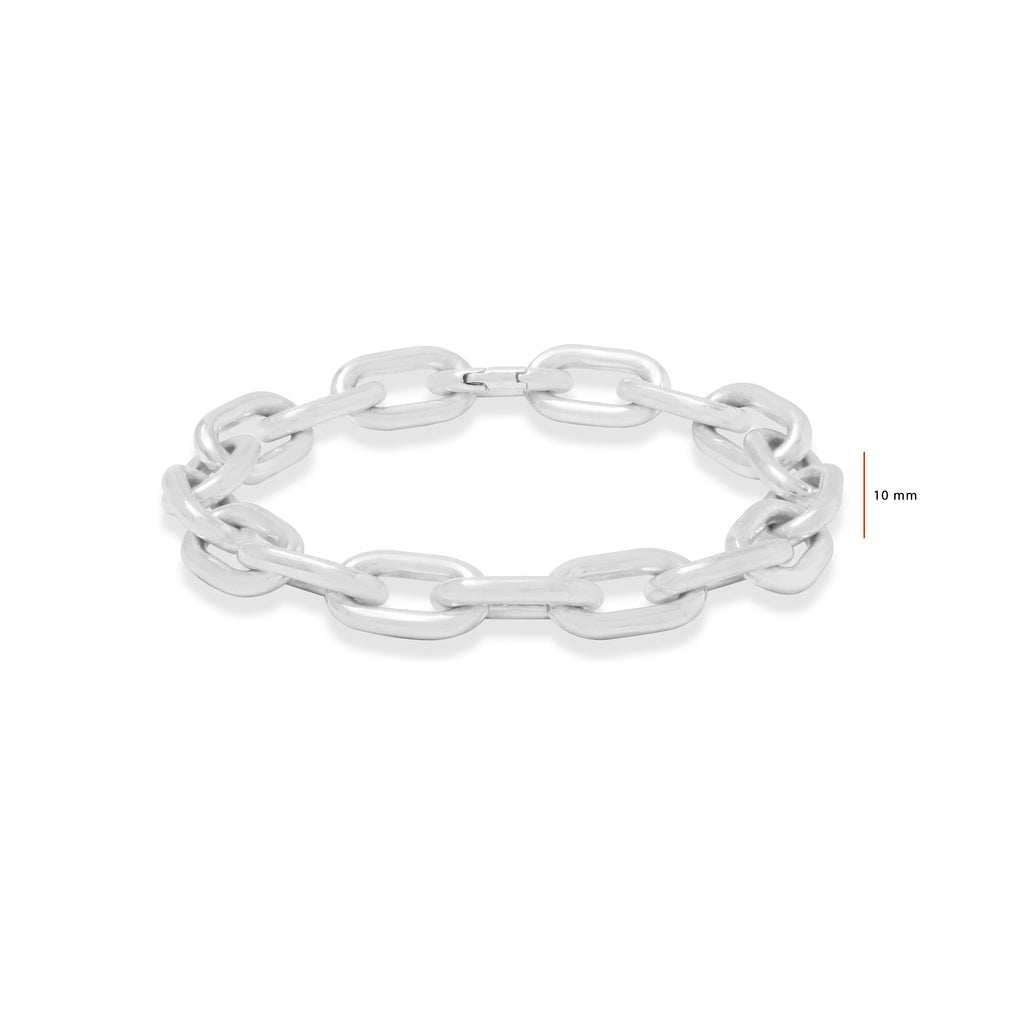 Cuban Sterling Silver 925 Sunaka Jewelry Collection Chain Bracelet